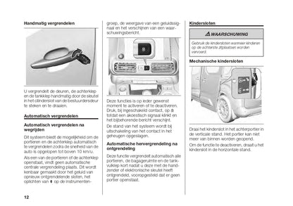 2023-2024 Fiat Doblo Manuel du propriétaire | Néerlandais