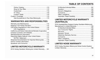 2016 Harley-Davidson FXSE Gebruikershandleiding | Engels