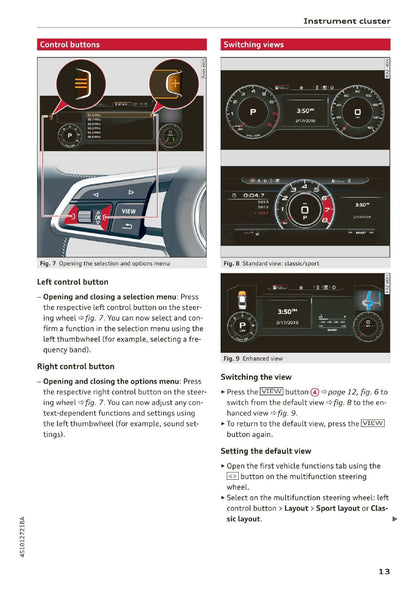 2020 Audi R8 Gebruikershandleiding | Engels