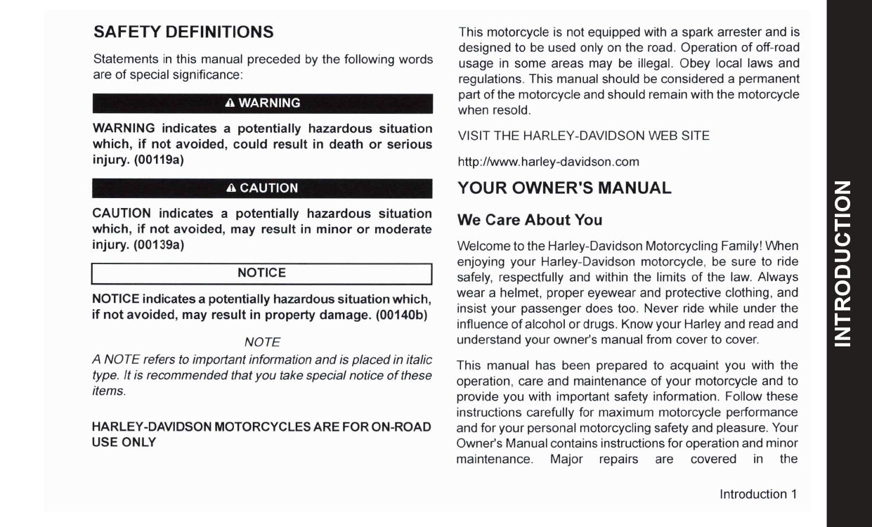 2017 Harley-Davidson FLHTKSE Owner's Manual | English