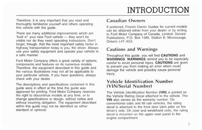 1997 Ford L-Series Owner's Manual | English