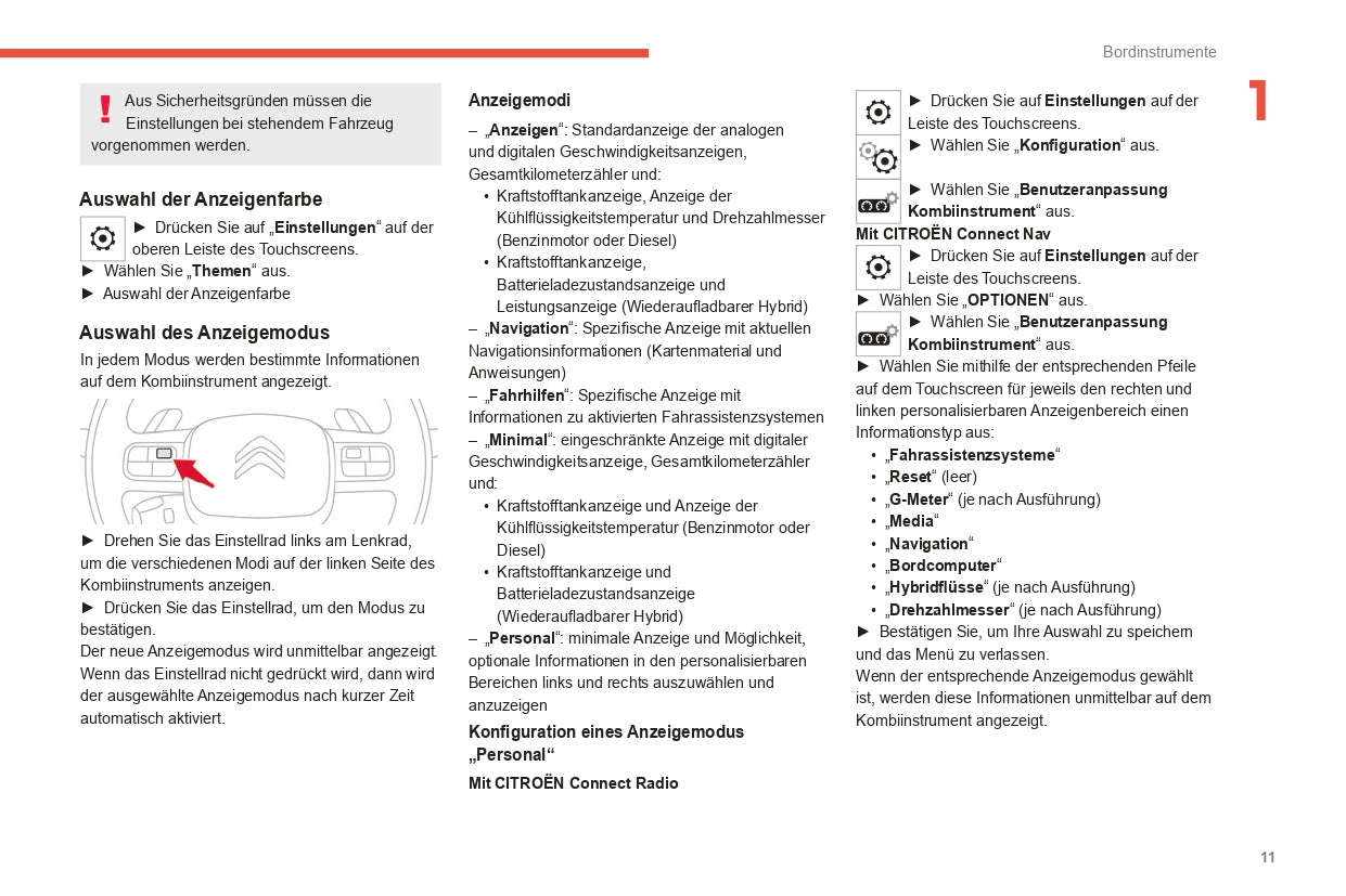 2022-2024 Citroën C5 Aircross Owner's Manual | German