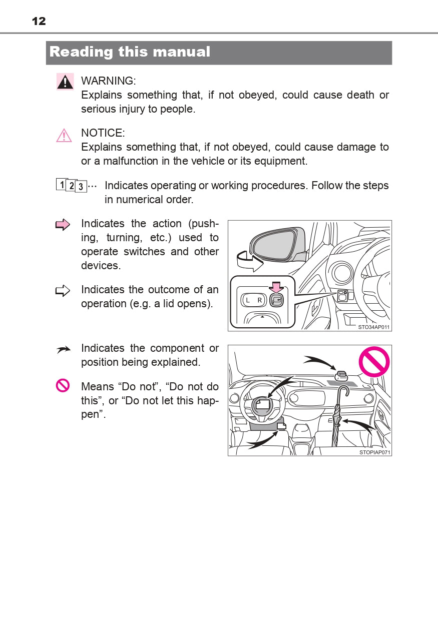 2017-2020 Toyota Yaris Owner's Manual | English