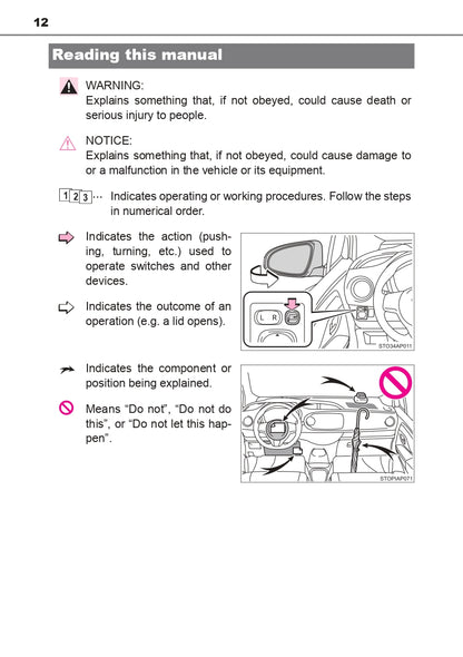 2017-2020 Toyota Yaris Owner's Manual | English