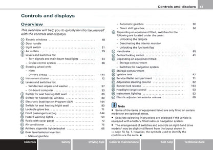 2005 Audi TT/TT Coupé Owner's Manual | English