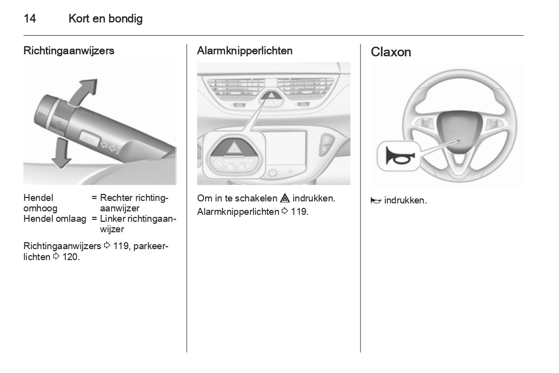 2015 Opel Corsa Gebruikershandleiding | Nederlands