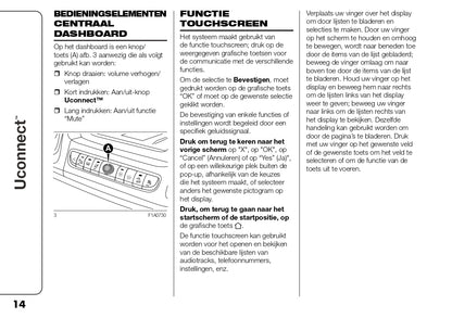 2023 Fiat Ducato UConnect 10inch Infotainment Manual | Dutch