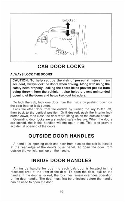 2000 Isuzu NPR Gas Owner's Manual | English