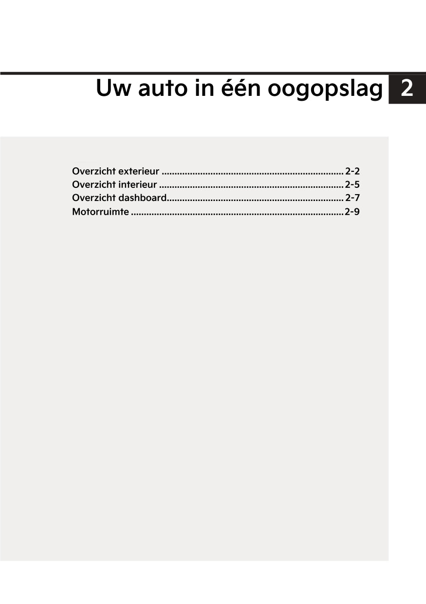 2022-2023 Kia Sportage/Sportage 5 Owner's Manual | Dutch