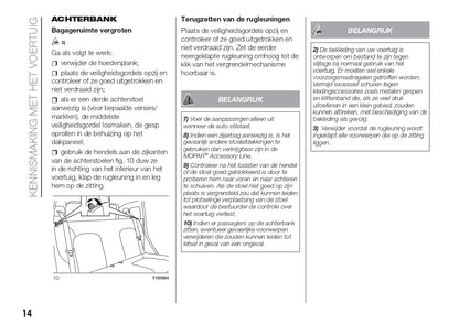 2018 Fiat Panda Owner's Manual | Dutch