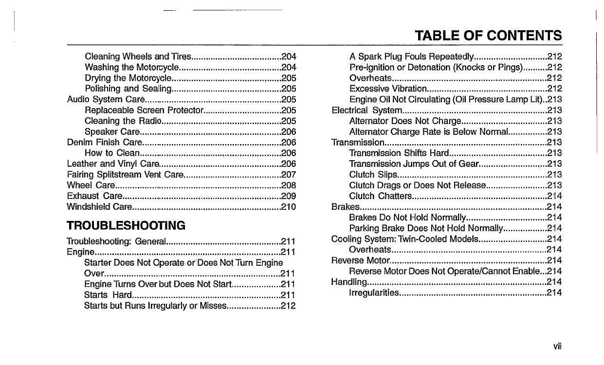 2017 Harley-Davidson Trike Owner's Manual | English