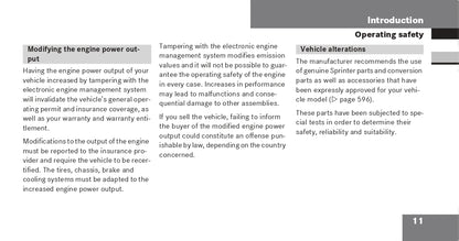 2009 Dodge Sprinter Owner's Manual | English