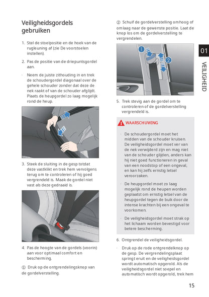 2023-2024 BYD Seal Owner's Manual | Dutch