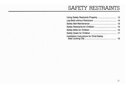 1994 Ford F Series Diesel/B Series Diesel Owner's Manual | English