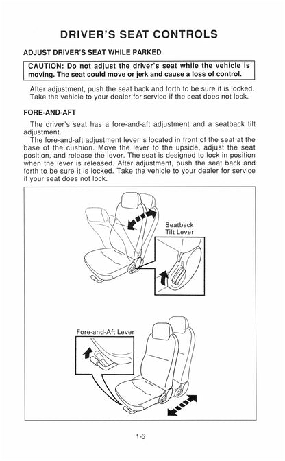 2000 Isuzu NPR Gas Owner's Manual | English