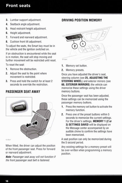 2016 Jaguar XJ Owner's Manual | English