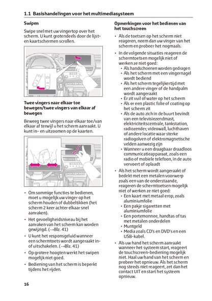 2018-2023 Lexus ES 300h Infotainment Manual | Dutch