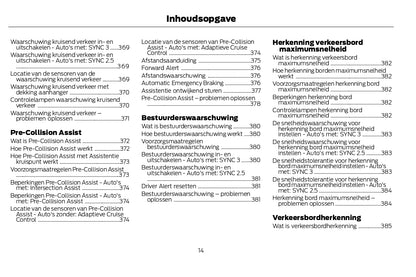 2022-2024 Ford Kuga Vignale/Kuga Vignale Hybrid Owner's Manual | Dutch