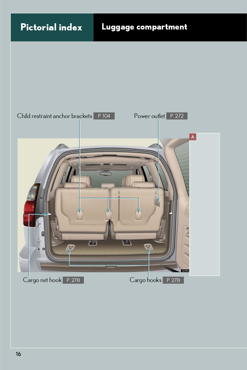 2009 Lexus GX470 Manuel du propriétaire | Anglais