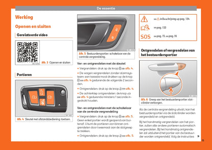 2019 Seat Ateca Manuel du propriétaire | Néerlandais