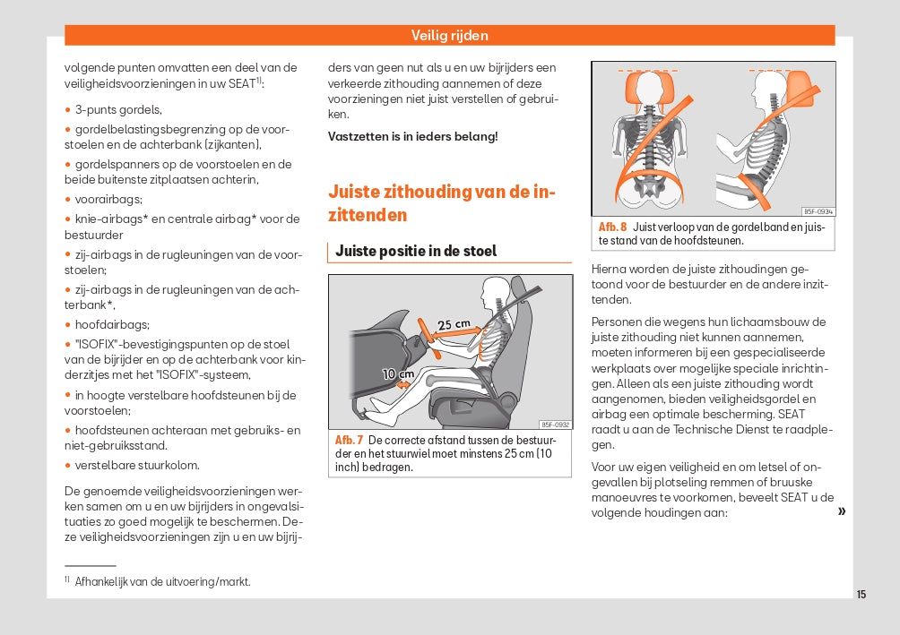 2021 Seat Leon/Leon Sportstourer Owner's Manual | Dutch