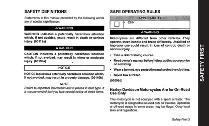 2019 Harley-Davidson FLHXSE Owner's Manual | English