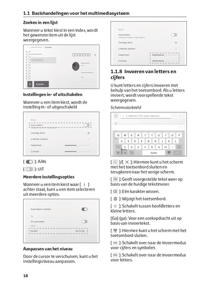 2018-2023 Lexus ES 300h Infotainment Manual | Dutch