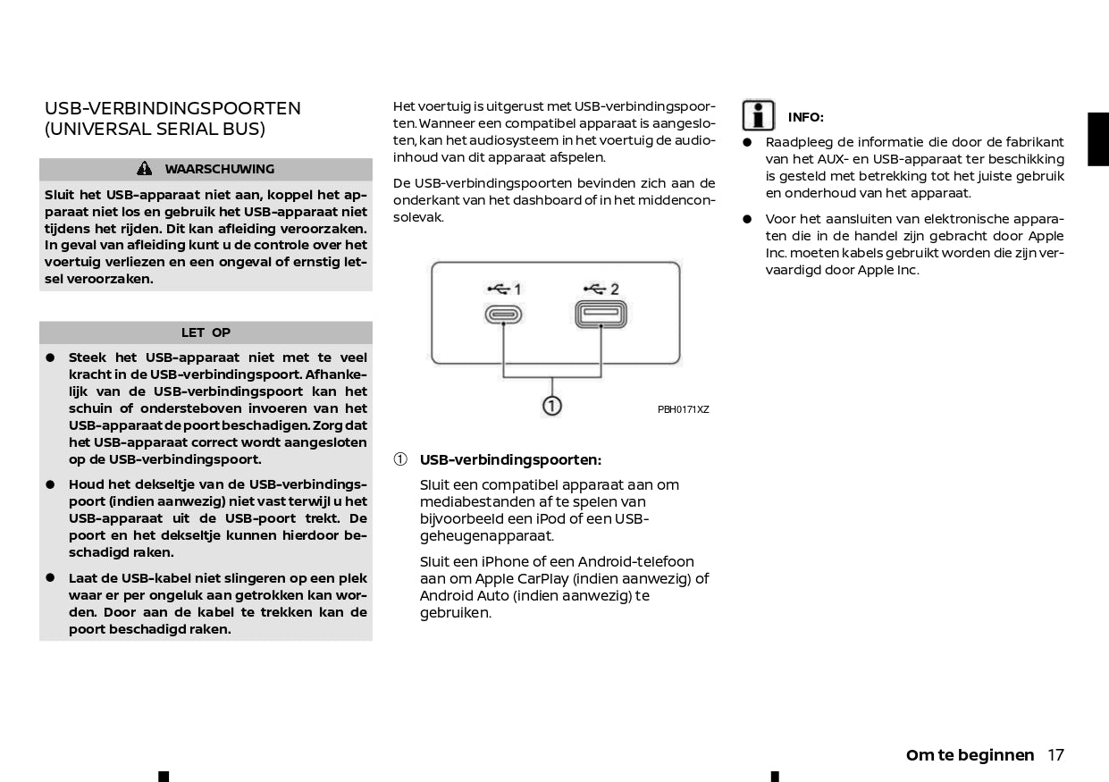 2021-2024 Nissan Qashqai Infotainment Manual | Dutch