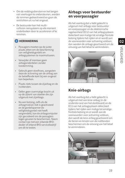 2023-2024 BYD Han EV Owner's Manual | Dutch