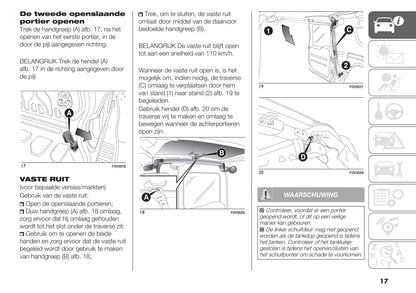 2020 Fiat Doblò Cargo Gebruikershandleiding | Nederlands