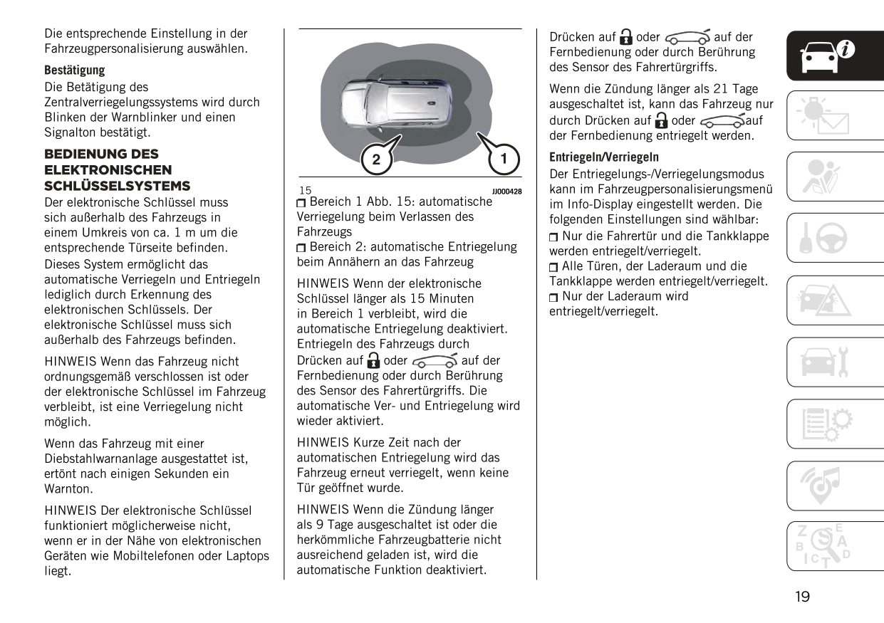 2023 Jeep Avenger Owner's Manual | German