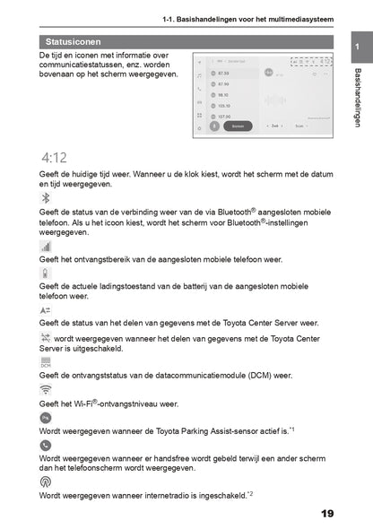 2024 Toyota Aygo X Infotainment Manual | Dutch