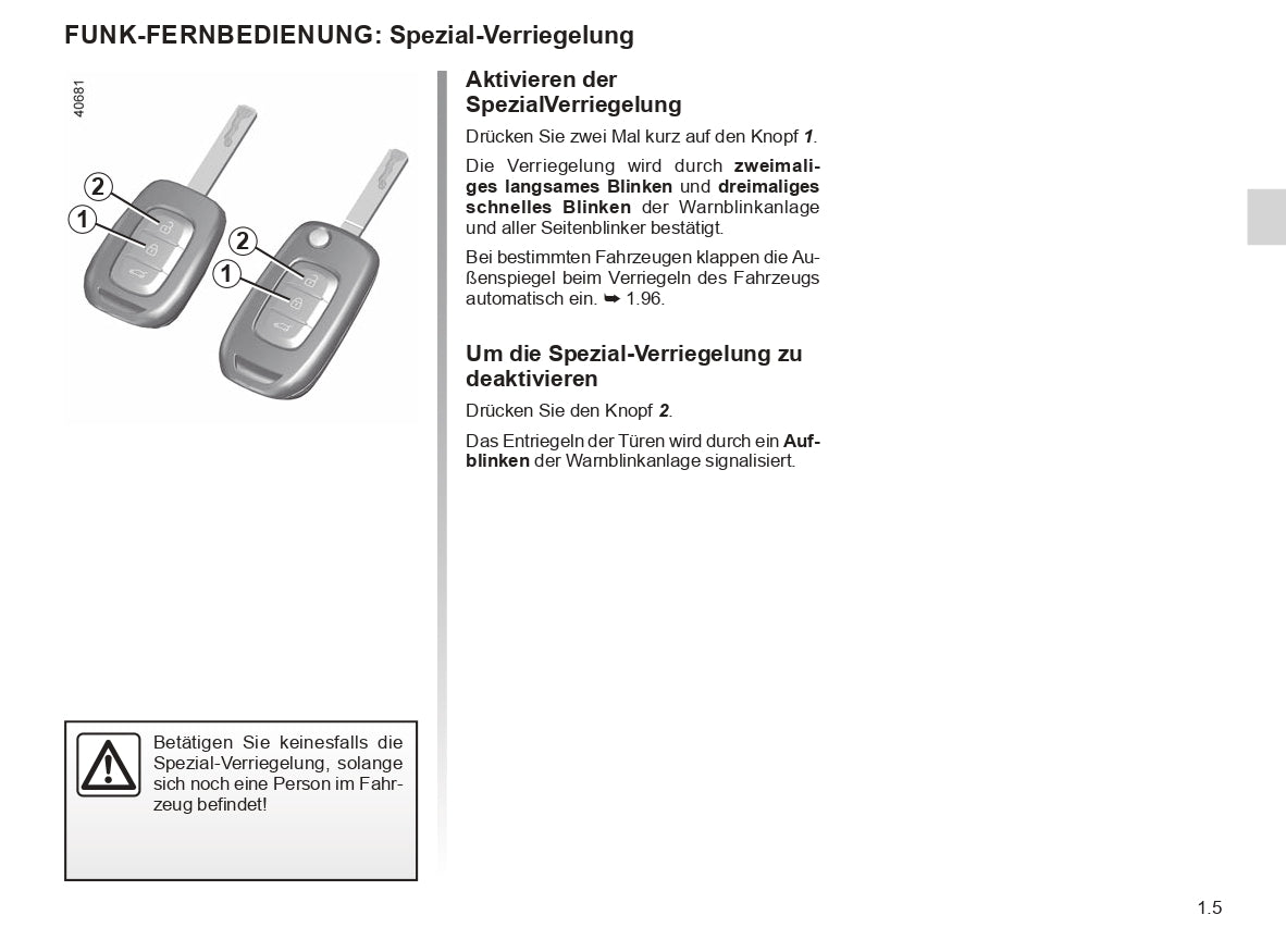 2022-2024 Renault Clio Owner's Manual | German