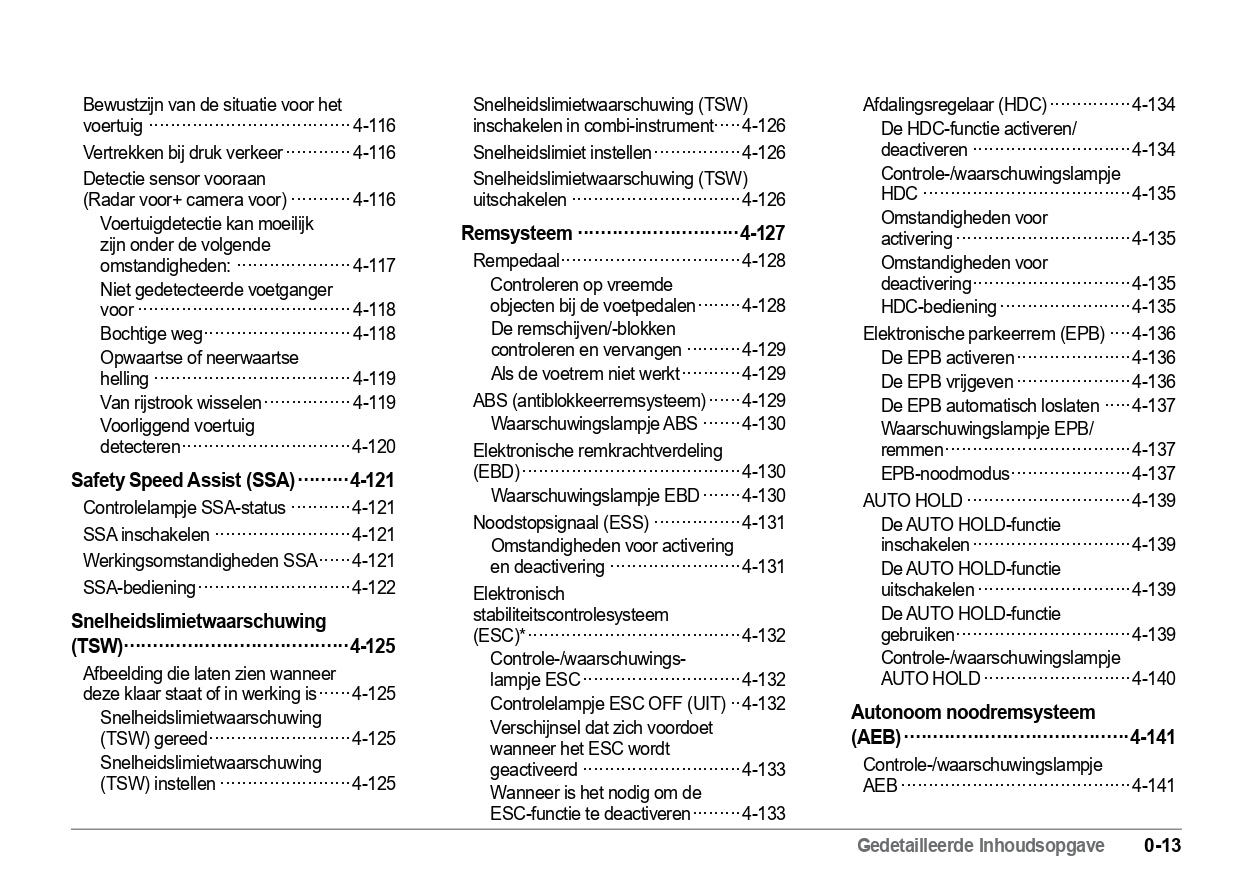 2023-2024 SsangYong Korando e-Motion Owner's Manual | Dutch