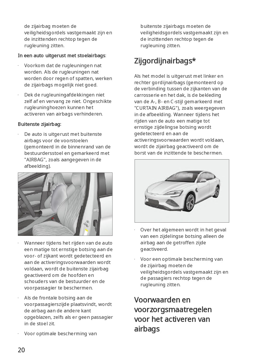 2023-2024 BYD Seal Owner's Manual | Dutch