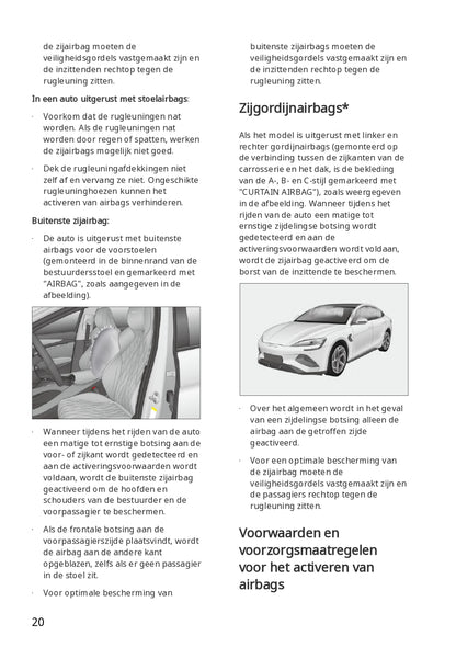 2023-2024 BYD Seal Owner's Manual | Dutch