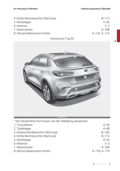 2021-2022 Kia Ceed Owner's Manual | German