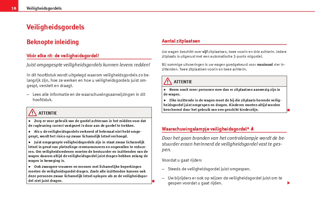 2013 Seat Ibiza SC Gebruikershandleiding | Nederlands