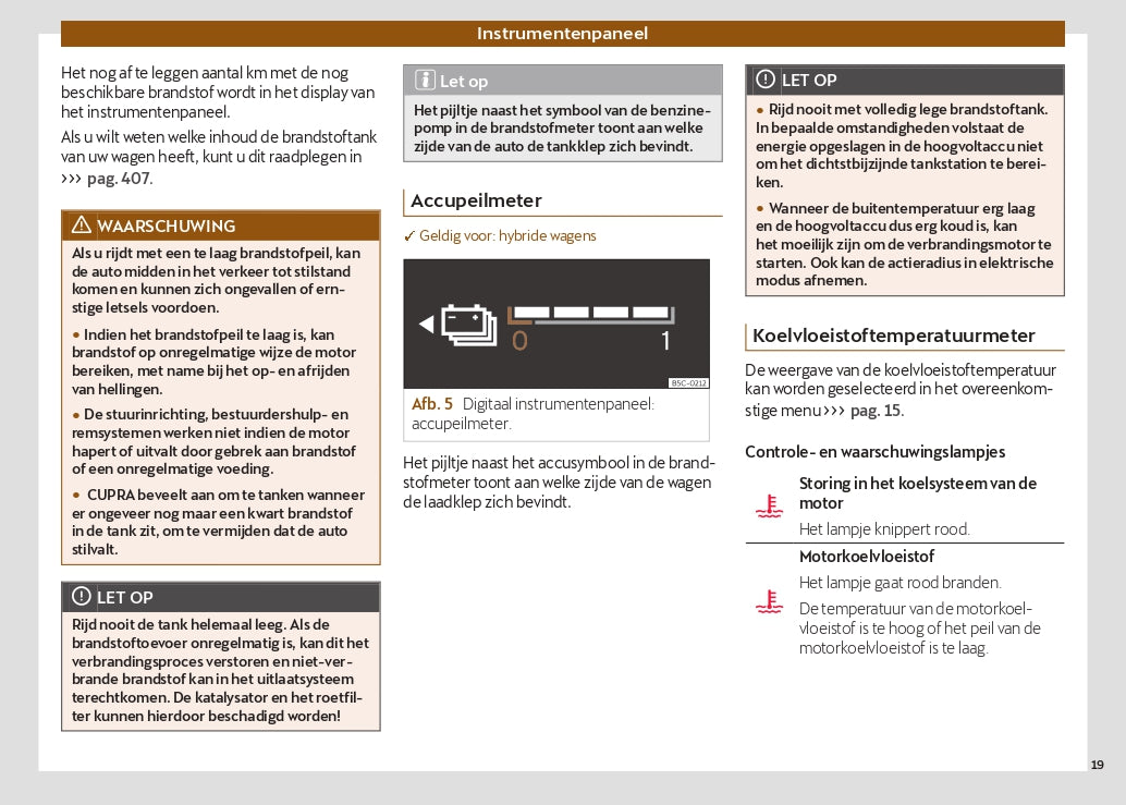 2024 Cupra Formentor Owner's Manual | Dutch