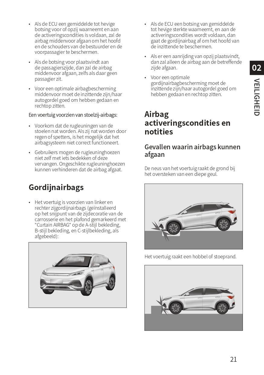 2022-2023 BYD Atto 3 Owner's Manual | Dutch