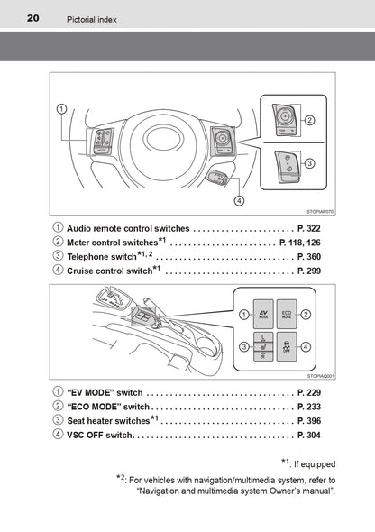 2017-2020 Toyota Yaris Owner's Manual | English