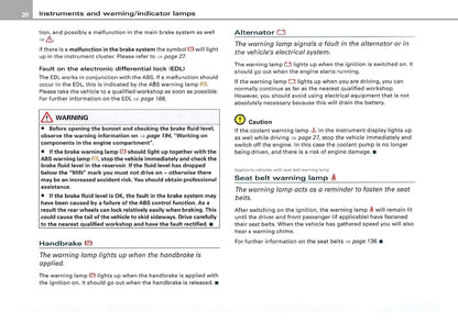 2004 Audi TT/TT Coupé Owner's Manual | English