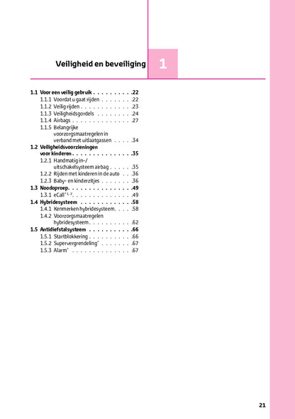 2024 Toyota Corolla Cross Owner's Manual | Dutch