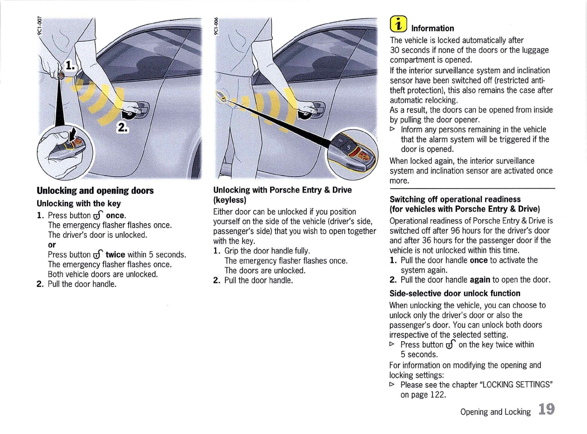 2012 Porsche 911 Carrera Manuel du propriétaire | Anglais