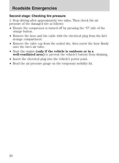 2007 Ford Shelby GT500 Owner's Manual | English