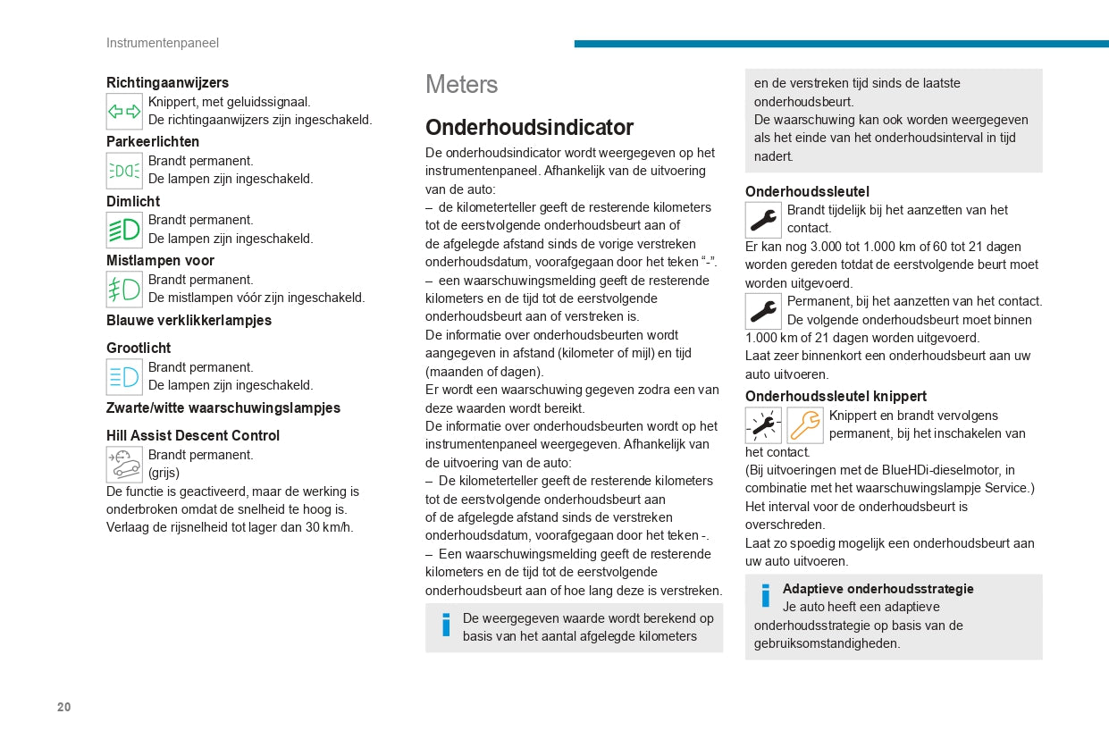 2024 Peugeot Expert/e-Expert/Traveller/e-Traveller Bedienungsanleitung | Niederländisch