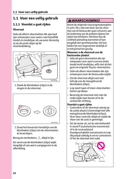 2022-2023 Toyota Land Cruiser Owner's Manual | Dutch