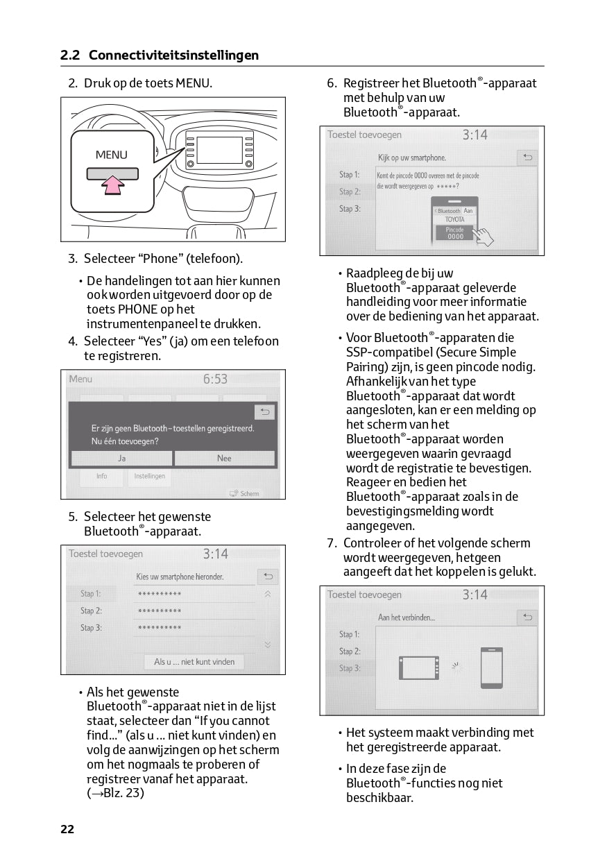 2023 Toyota Aygo X Infotainment Manual | Dutch