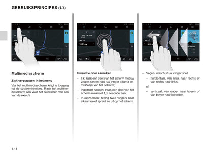 Renault OpenR Link User's Manual | Dutch