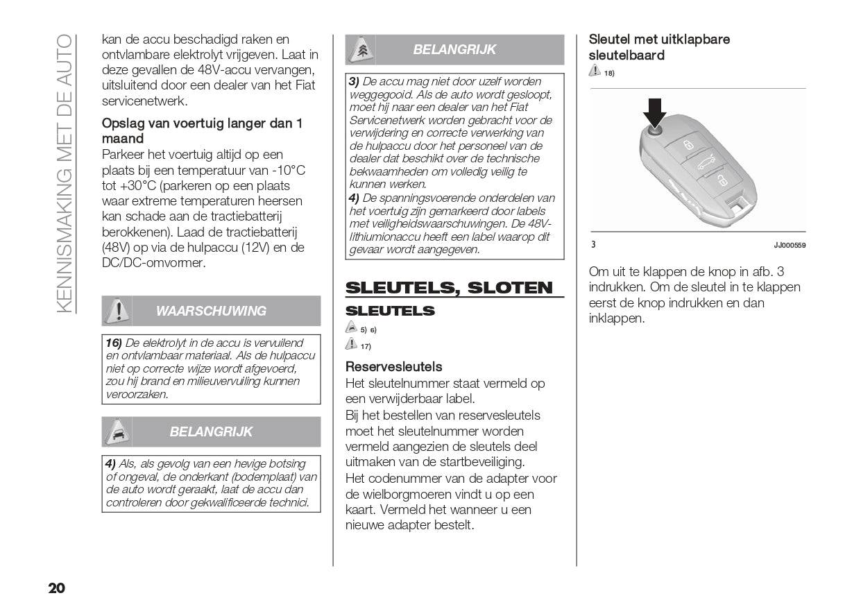 2024 Fiat 600 Owner's Manual | Dutch